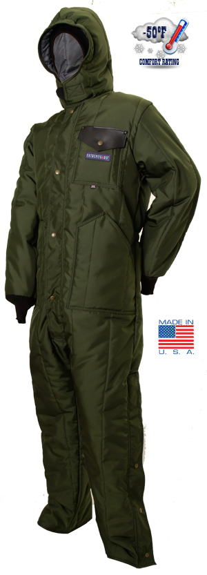 Freezer Suit with Reflective Stripe (L / with Hood) | ASA Supplies